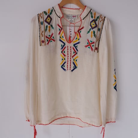 India cotton / embroidery blouse