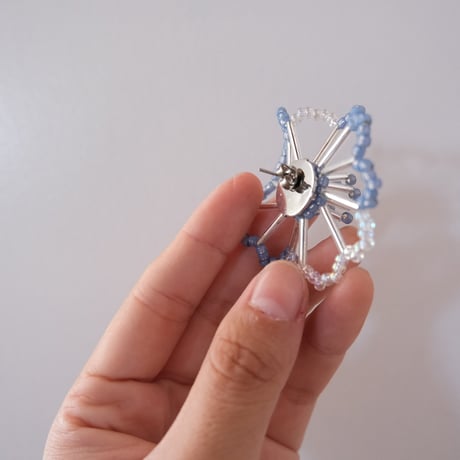 lili by SERI/flower drawing/eski. limited color/ear cuff type