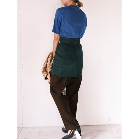 print tee / blue
