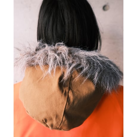 Carhartt / hood with fur