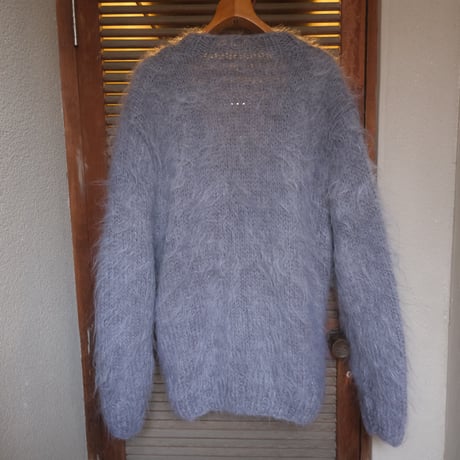 "BAA COSTUME MFG." / king mohair sweater / gray