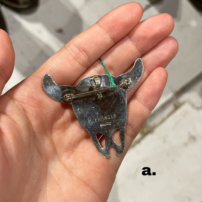 ●専用●メルヴィン　フランシスバッファローブローチ ヴィンテージ メルヴィンフランシスバッファローブローチ ヴィンテージ