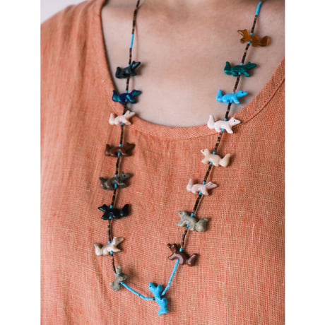 fetish necklace / fox