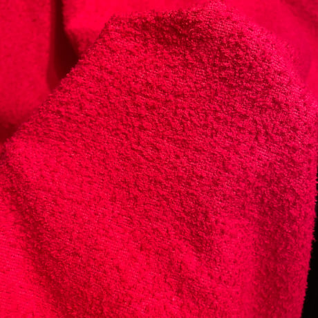 ethnic embroidery cotton coat “red”