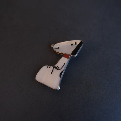 ZUNI / SNOOPY brooch (pendant top)