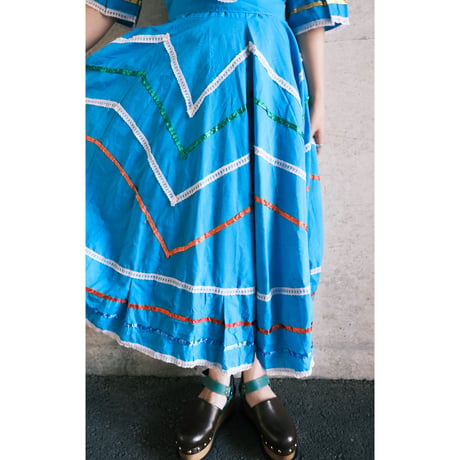 colorful ribbon dress