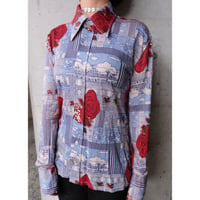 70s nylon shirt