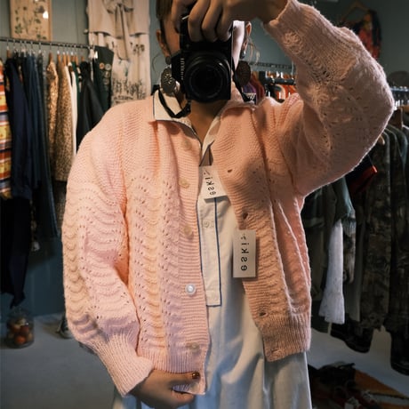 hand knit cardigan