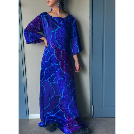 vintage / water surface dress