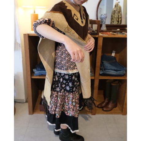 leather poncho
