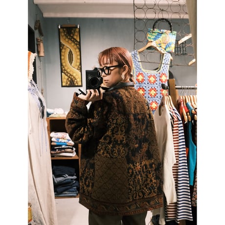 White stag / paisley china jacket