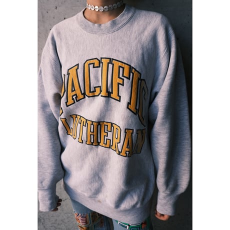 LEE print sweat / made in USA