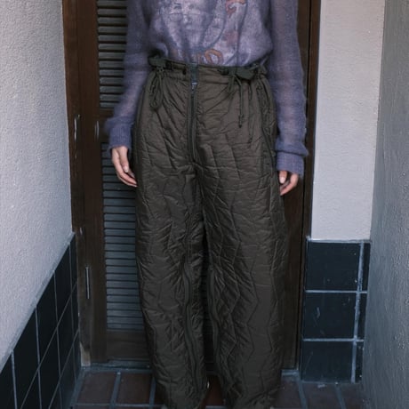 German army / quilting liner pants