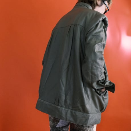 made in Italy / design leather jacket