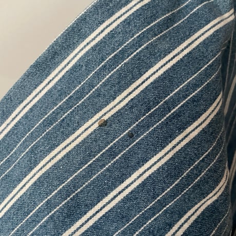 denim stripe all-in-one