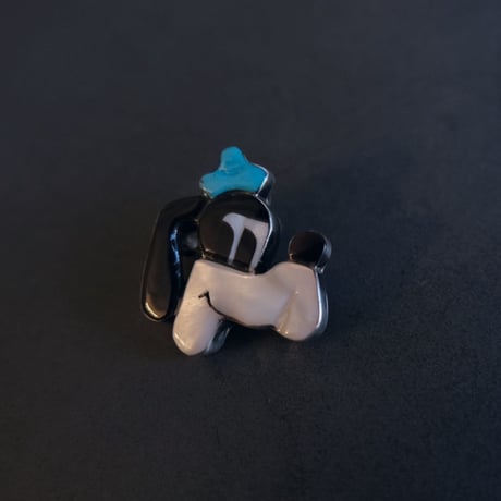 ZUNI / Goofy brooch (pendant top)