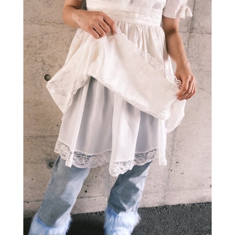 white dress