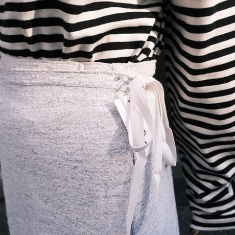 wrap skirt with line
