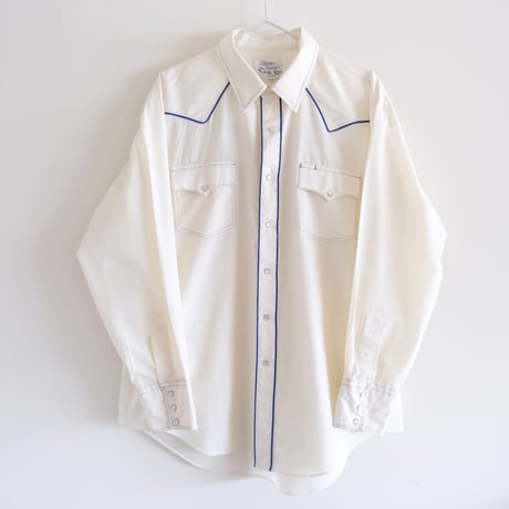 western shirt / white