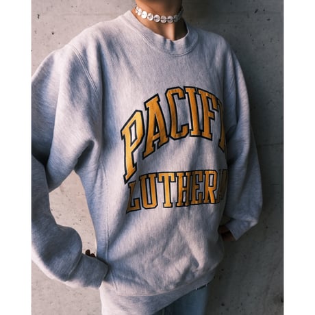 LEE print sweat / made in USA
