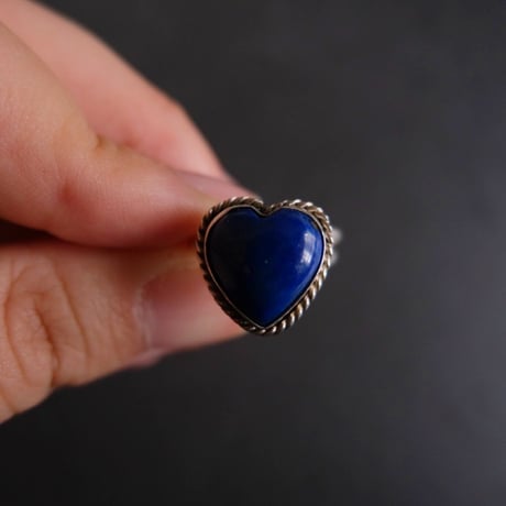 navajo / lapis lazuli ♡ ring