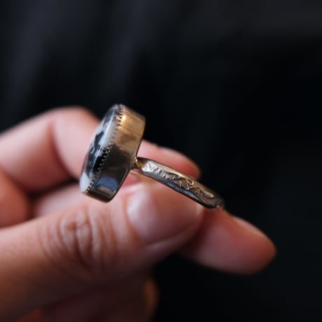 indian jewely / white buffalo ring