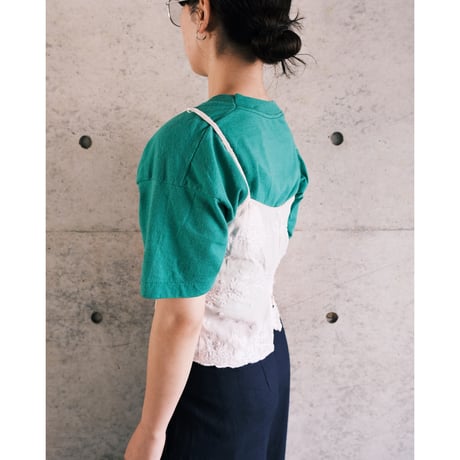 embroidery×beads camisole