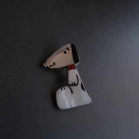 ZUNI / SNOOPY brooch (pendant top)
