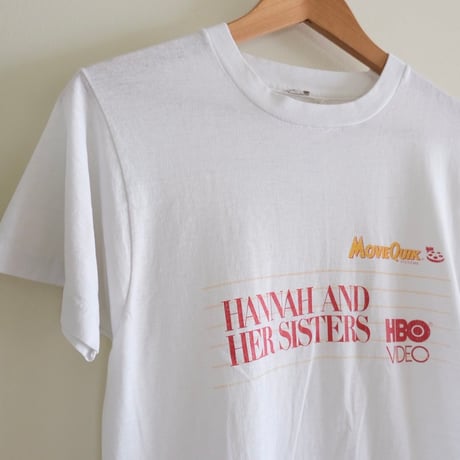 80s “HANNAH AND HER SISTERS” tee