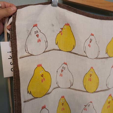 "chickens" apron
