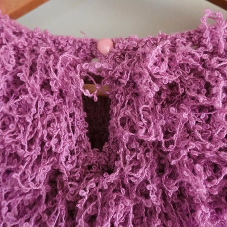 80s poodle knit