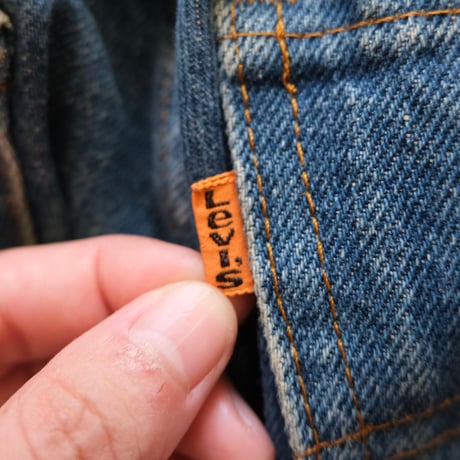 70s levi's denim remake bag