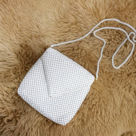 mini white shoulder bag