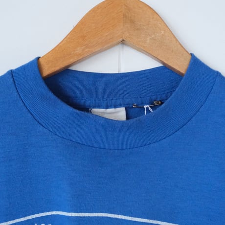 print tee / blue
