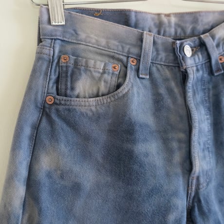 Levi’s / tie dye half denim pants