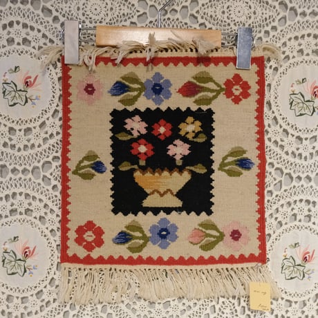 mini rug "flower"
