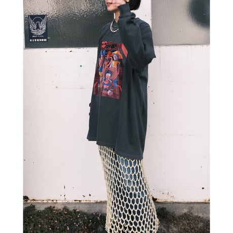 "ハート争奪戦❣️" / LS tee 【black】