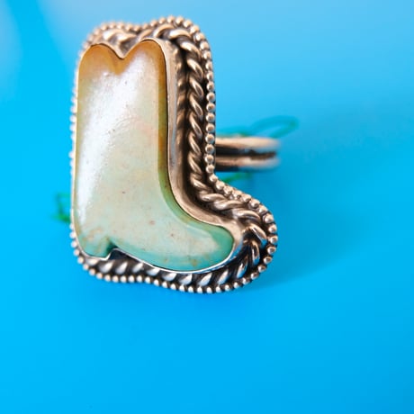 navajo / "western boots" ring