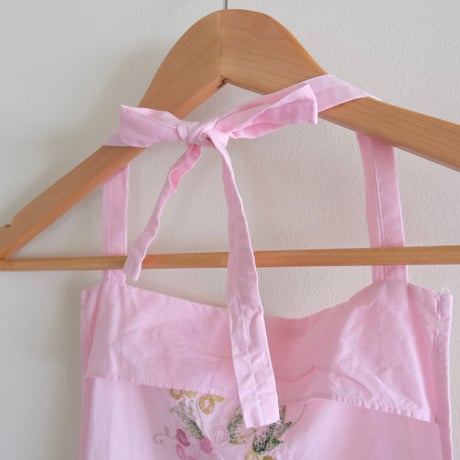embroidered apron