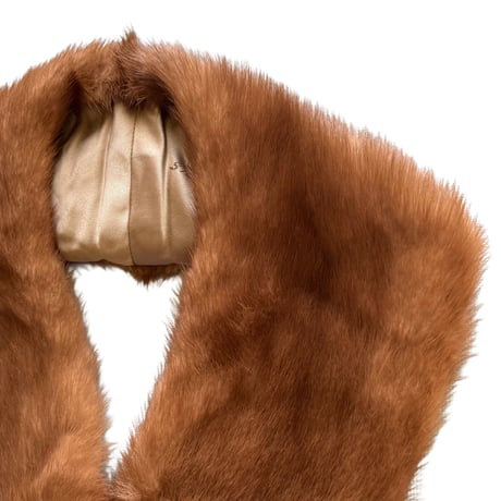 mink fur tippet