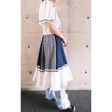 gingham check dress