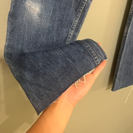 eski. remake ♡ pants / Levi's cutoff denim