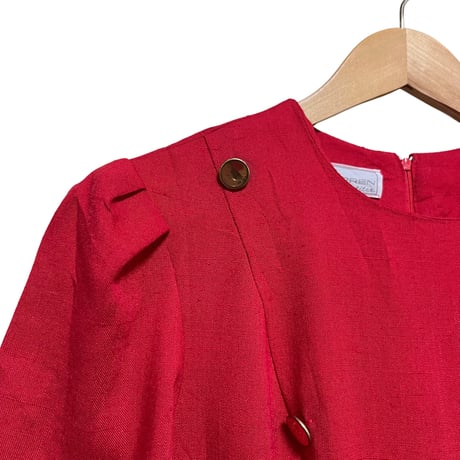 〜70s red dress