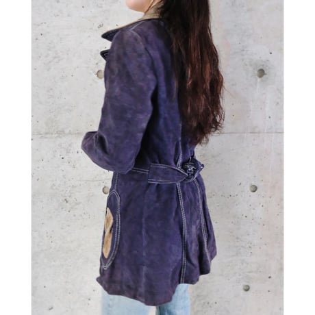 〜70s suède leather jacket