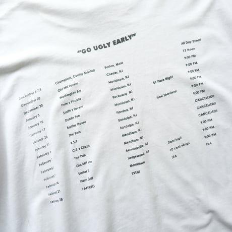 FRUIT OF THE LOOM / tour tee