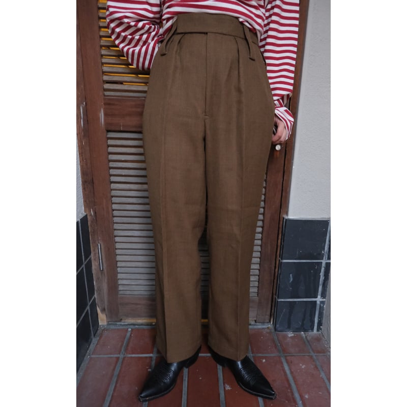 Phlannel British Officer Trousers 3 サイズ Phlannel British Officer Trousers 3 サイズ