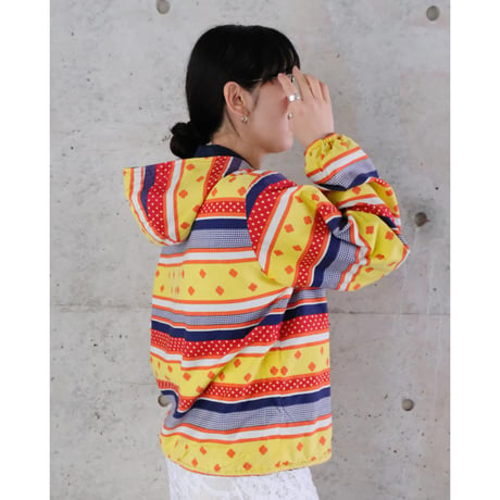 60-70s / reversible cotton parka