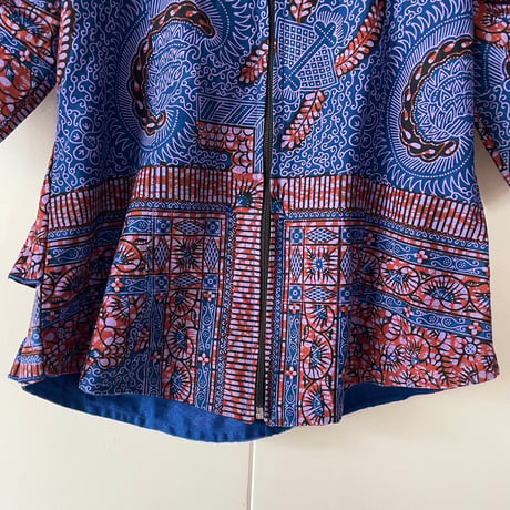 African batik tops with rhinestones