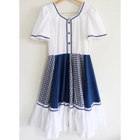 gingham check dress