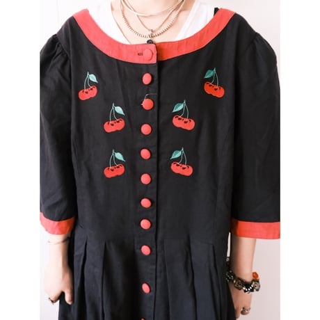 tyrol dress / cherry